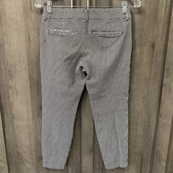 Old Navy Pixie Mid Rise Houndstooth Stretch Leggings Pant Pants Women's Size 2 - Picture 5 of 7